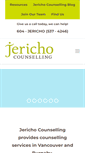 Mobile Screenshot of jerichocounselling.com